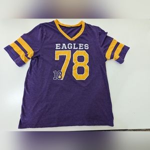 Ashland University Purple V-neck S-M